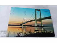 Postcard The New Bridge across Lillebelt 1981