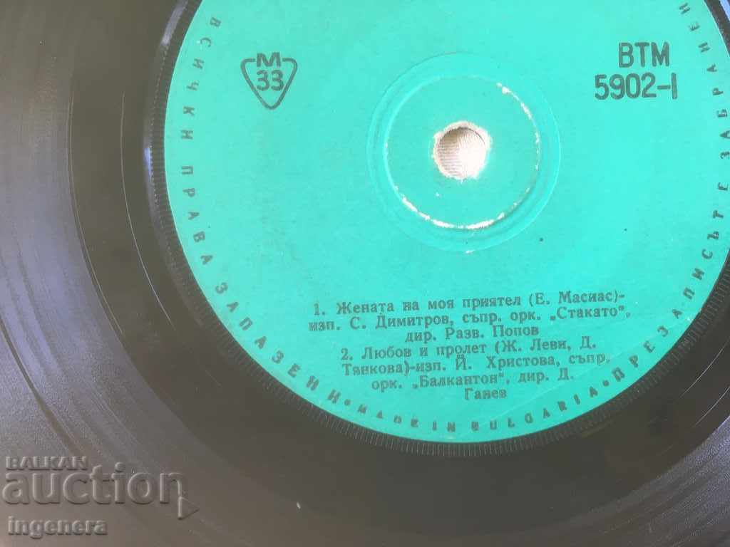 ΓΡΑΜΟΦΩΝΟ ΜΙΚΡΟ- με τιμή 3.00 BGN | € 1.53 ΓΡΑΜΟΦΩΝΟ ΜΙΚΡΟ- με τιμή 3.00 BGN | € 1.53