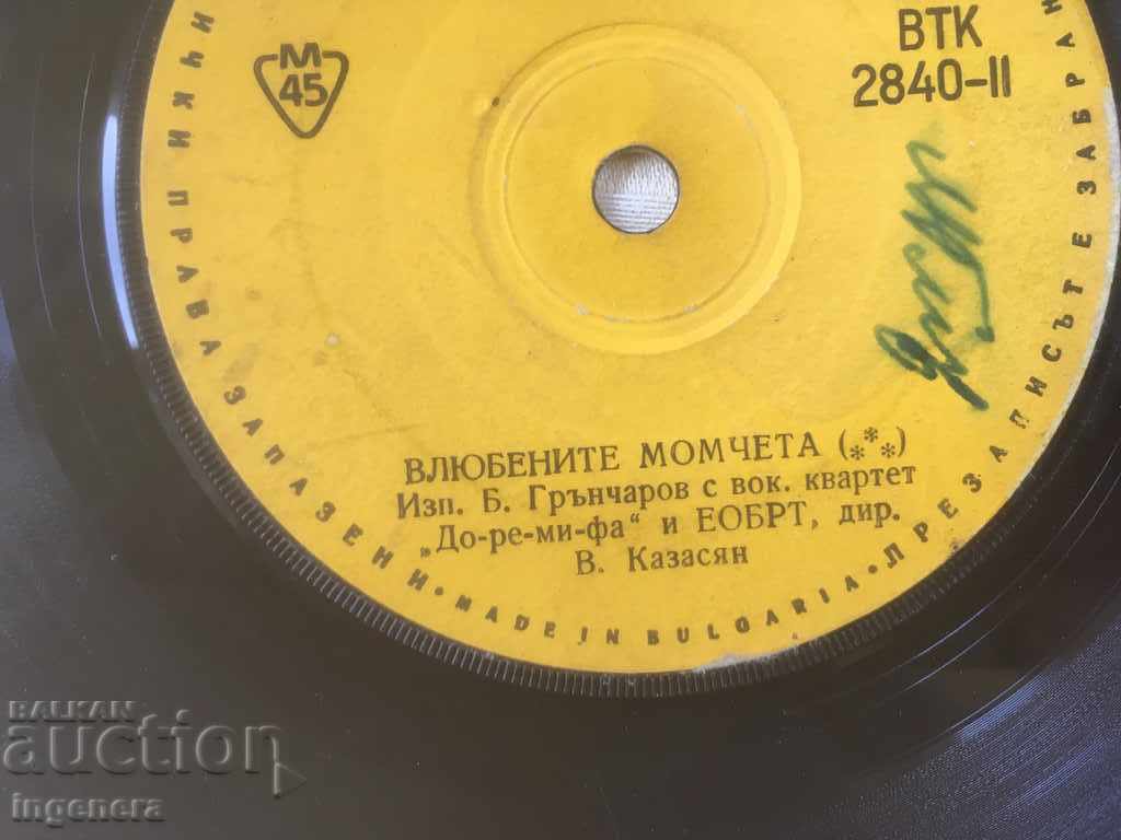 Auction  GRAMPHONE LITTLE DOLL-PUPPET ON THREADS