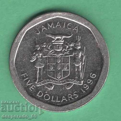 (¯` '• .¸ $ 5 1996 JAMAICA ¸. •' ´¯)