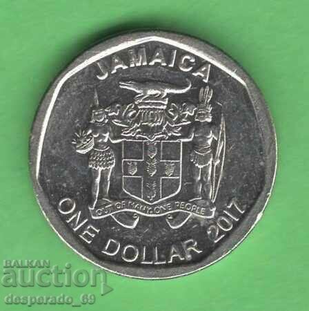 (¯`'•.¸ 1 δολάριο 2017 JAMAICA ¸.•'´¯)