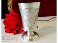 Κασσιτέρινη κούπα με ζωγραφιά Ρέμπραντ