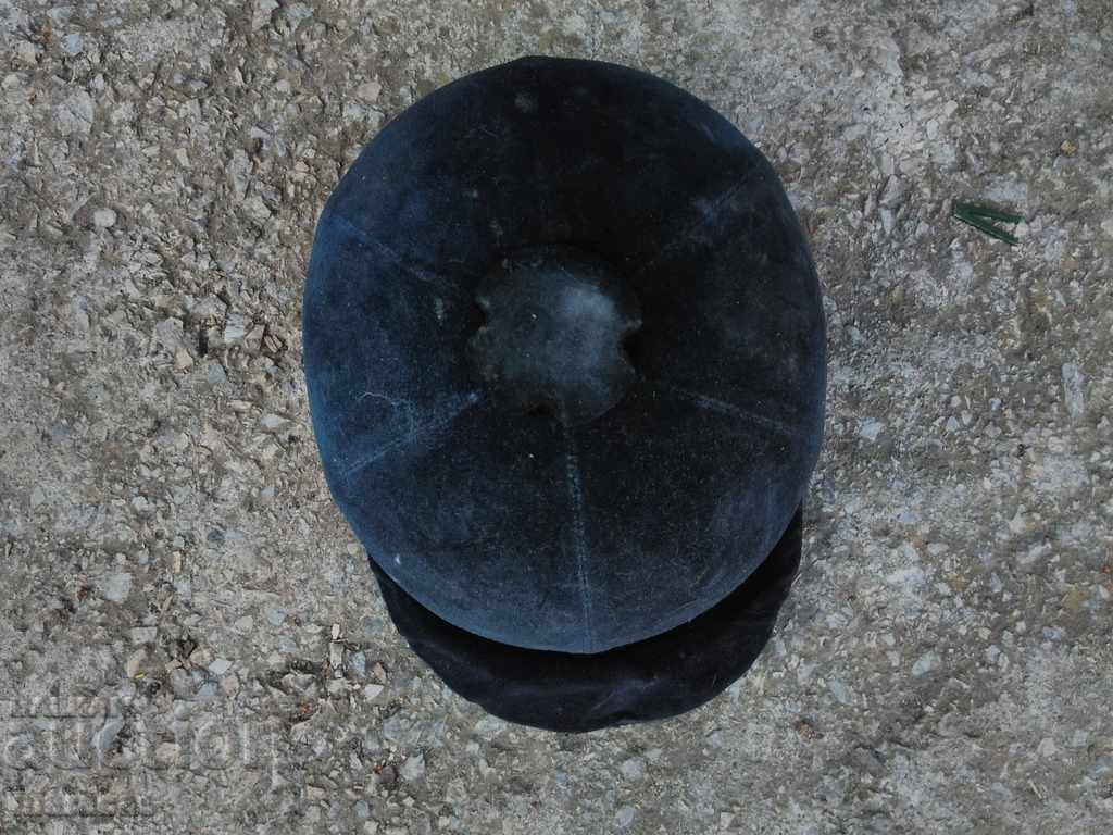 Old jockey hat