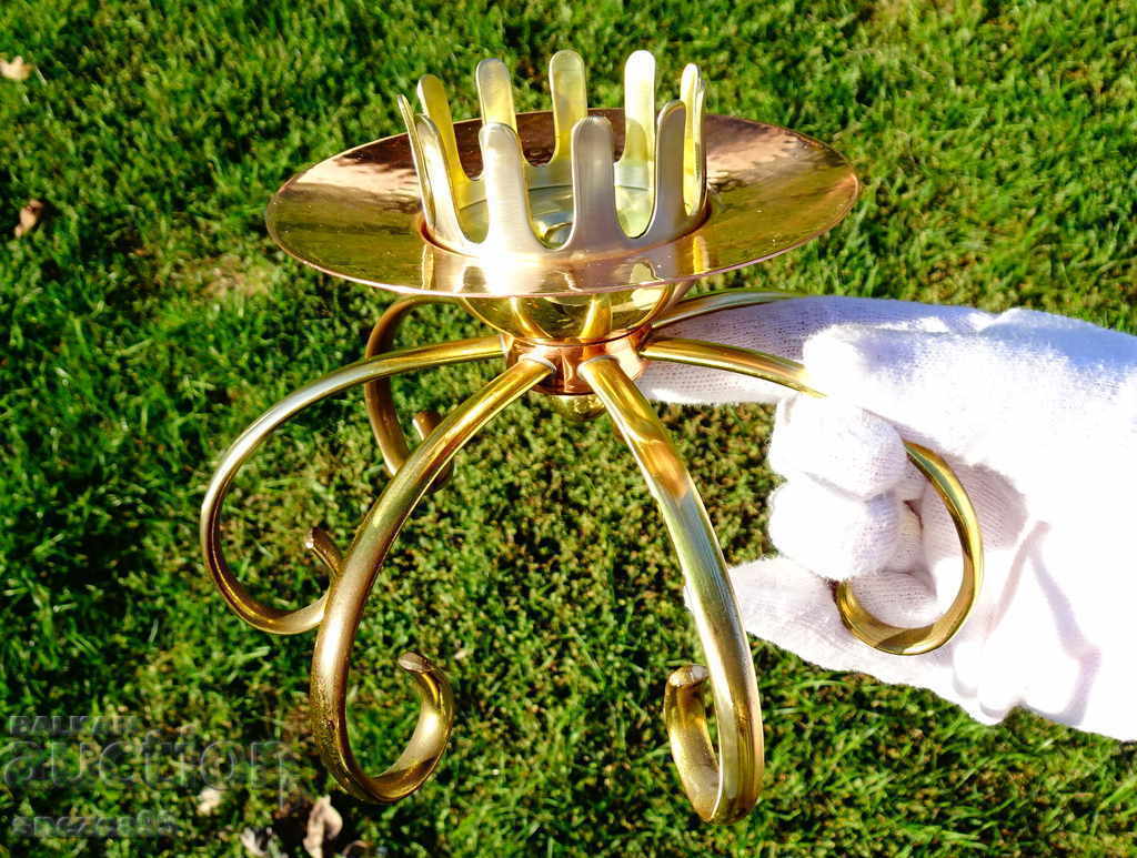 Auction Handmade beeswax candle holder 360 g Auction Handmade beeswax candle holder 360 g