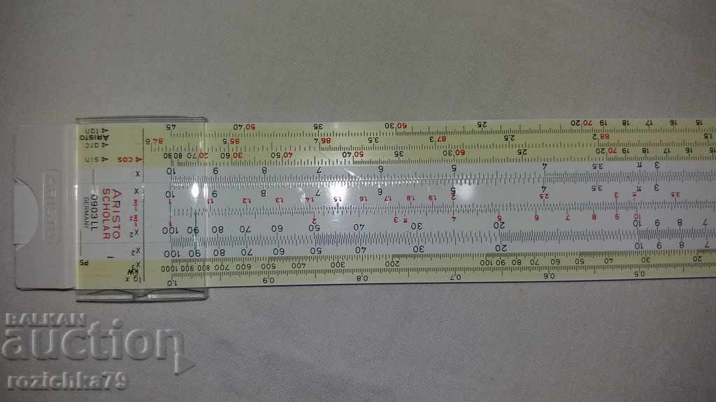 Old logarithmic line--Aristo Germany with price 15.00 BGN | € 7.67 Old logarithmic line--Aristo Germany with price 15.00 BGN | € 7.67