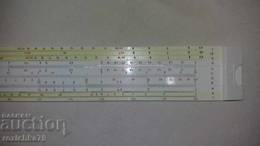 Auction Old logarithmic line--Aristo Germany Auction Old logarithmic line--Aristo Germany