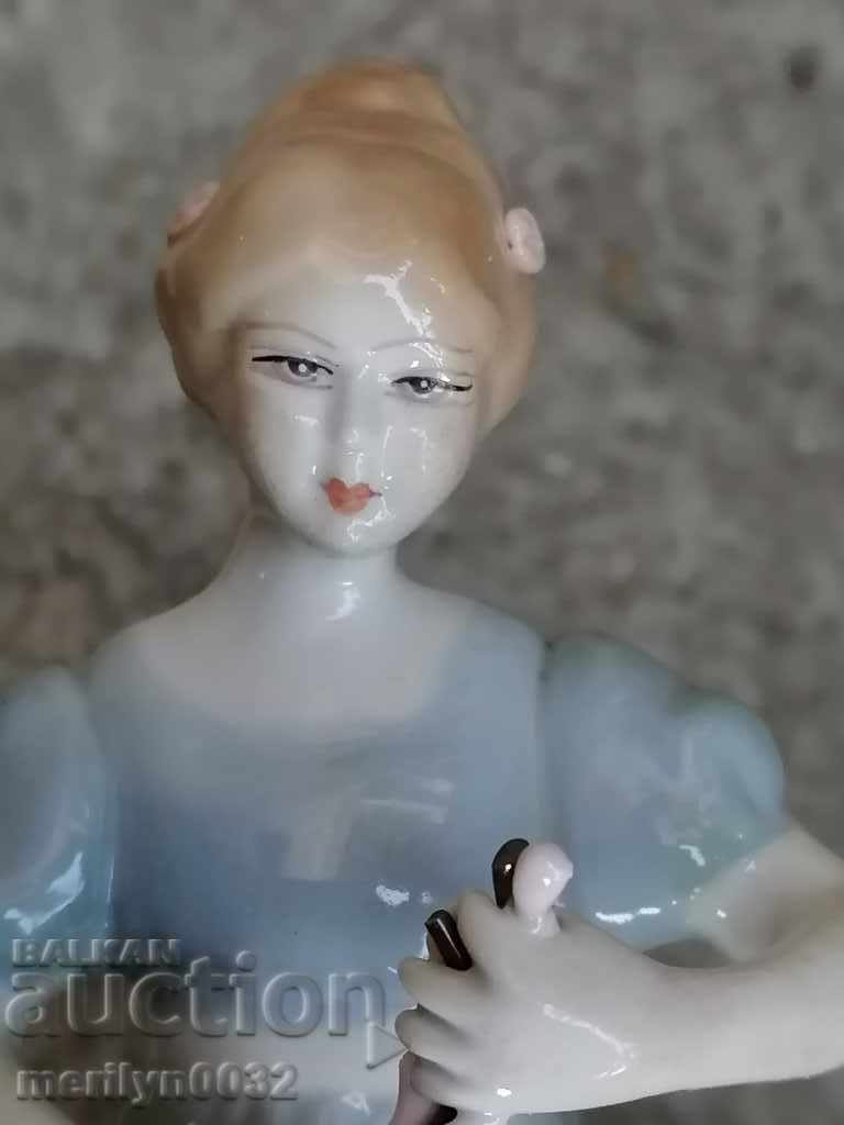 Old porcelain figure, plastic, figurine, porcelain - 5 Old porcelain figure, plastic, figurine, porcelain - 5