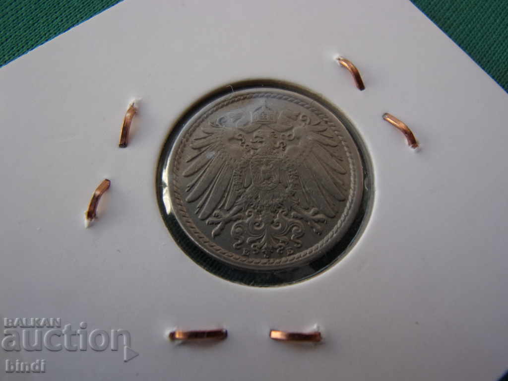 Germania Reich 5 Pfennig 1915 E Rare cu preț € 5.11 | 9.99 BGN Germania Reich 5 Pfennig 1915 E Rare cu preț € 5.11 | 9.99 BGN