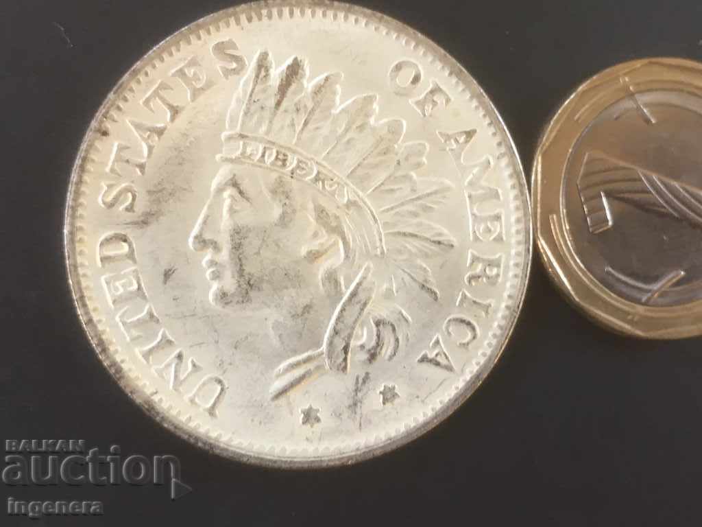 COIN 1 DOLLAR 1851 US REPLICA with price 4.00 BGN | € 2.05 COIN 1 DOLLAR 1851 US REPLICA with price 4.00 BGN | € 2.05