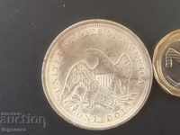 MONEDĂ DE 1 DOLLAR SUA 1871 REPLICA