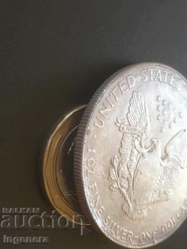 Auction 1 DOLLAR COIN COPY Auction 1 DOLLAR COIN COPY