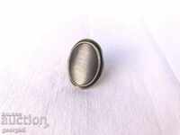 Beautiful silver ring with natural stone №1053