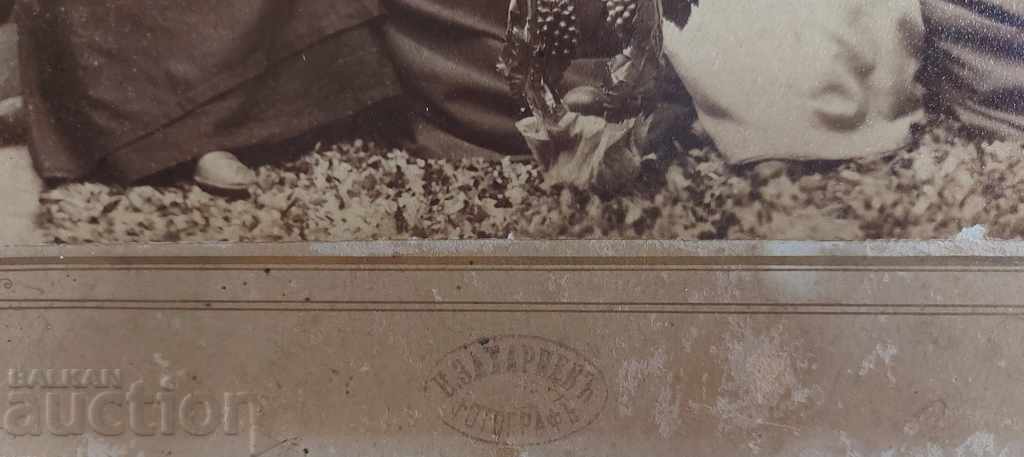 19TH CENTURY GORNA ORYAHOVITSA PHOTO PHOTO CARTON BULGARIA - 5
