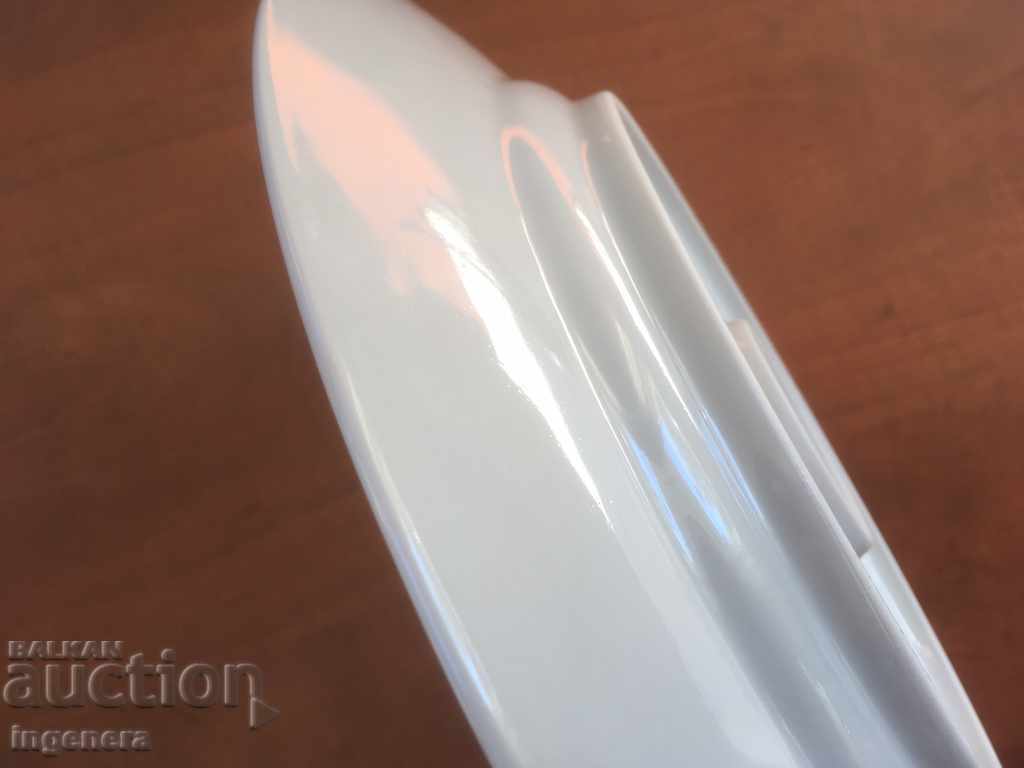 PORCELAIN PLATE LARGE SALADIER TRAY BULGARIA - 5