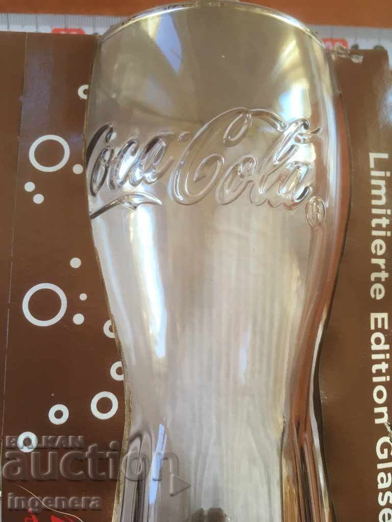 GLASS GLASS COCA COLA NEW GLASS-3 PCS with price 16.00 BGN | € 8.18