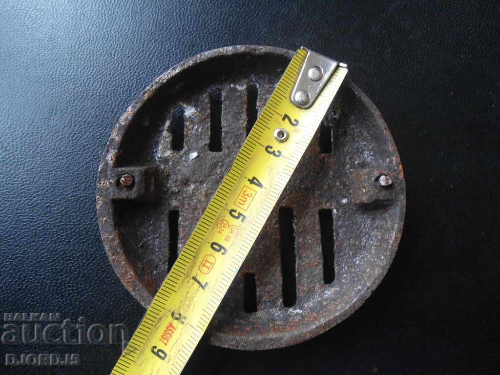 Auction Application from an old solid fuel stove Auction Application from an old solid fuel stove