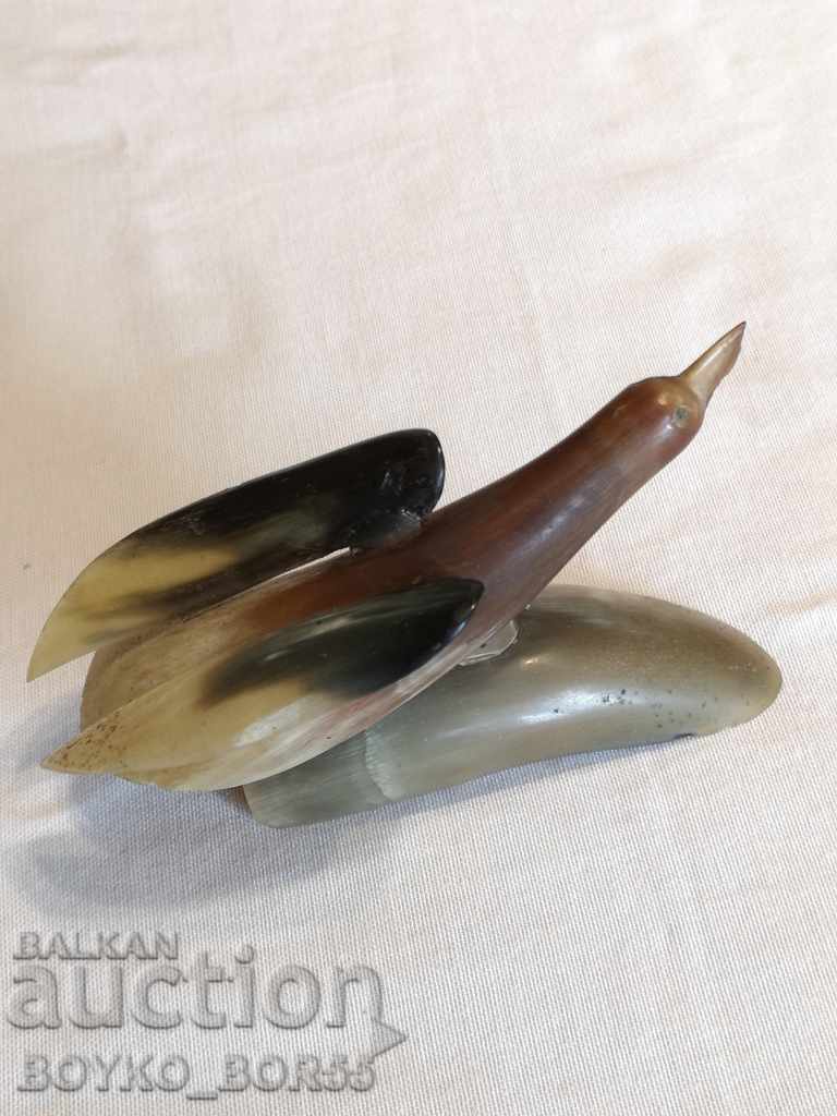 Rare Antique Bird Horn Bone Figure with price 57.00 BGN | € 29.14 Rare Antique Bird Horn Bone Figure with price 57.00 BGN | € 29.14