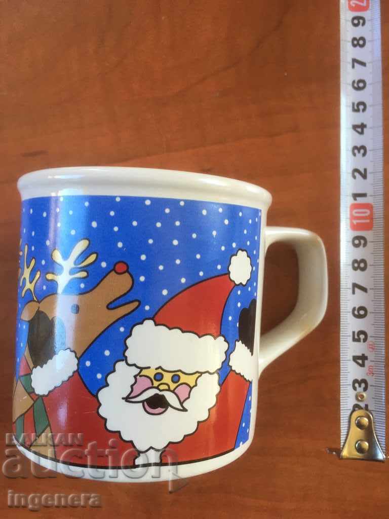 ΜΕΓΑΛΗ ΧΡΙΣΤΟΥΓΕΝΝΙΑΤΙΚΗ ΚΟΥΠΑ ΠΟΡΣΕΛΑΝΙΝΗ ΓΥΑΛΙ με τιμή 6.00 BGN | € 3.07 ΜΕΓΑΛΗ ΧΡΙΣΤΟΥΓΕΝΝΙΑΤΙΚΗ ΚΟΥΠΑ ΠΟΡΣΕΛΑΝΙΝΗ ΓΥΑΛΙ με τιμή 6.00 BGN | € 3.07