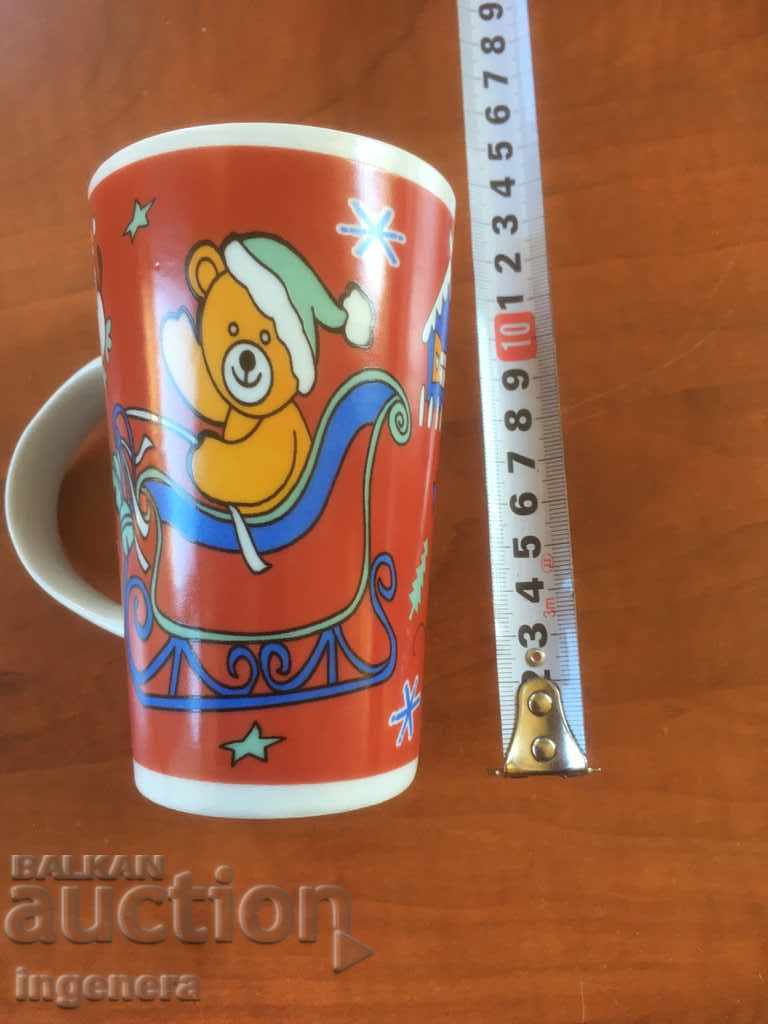 PORCELAIN GLASS LARGE MUG with price 6.00 BGN | € 3.07 PORCELAIN GLASS LARGE MUG with price 6.00 BGN | € 3.07