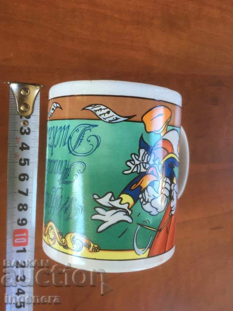 PORCELAIN GLASS LARGE MUG with price 7.00 BGN | € 3.58 PORCELAIN GLASS LARGE MUG with price 7.00 BGN | € 3.58