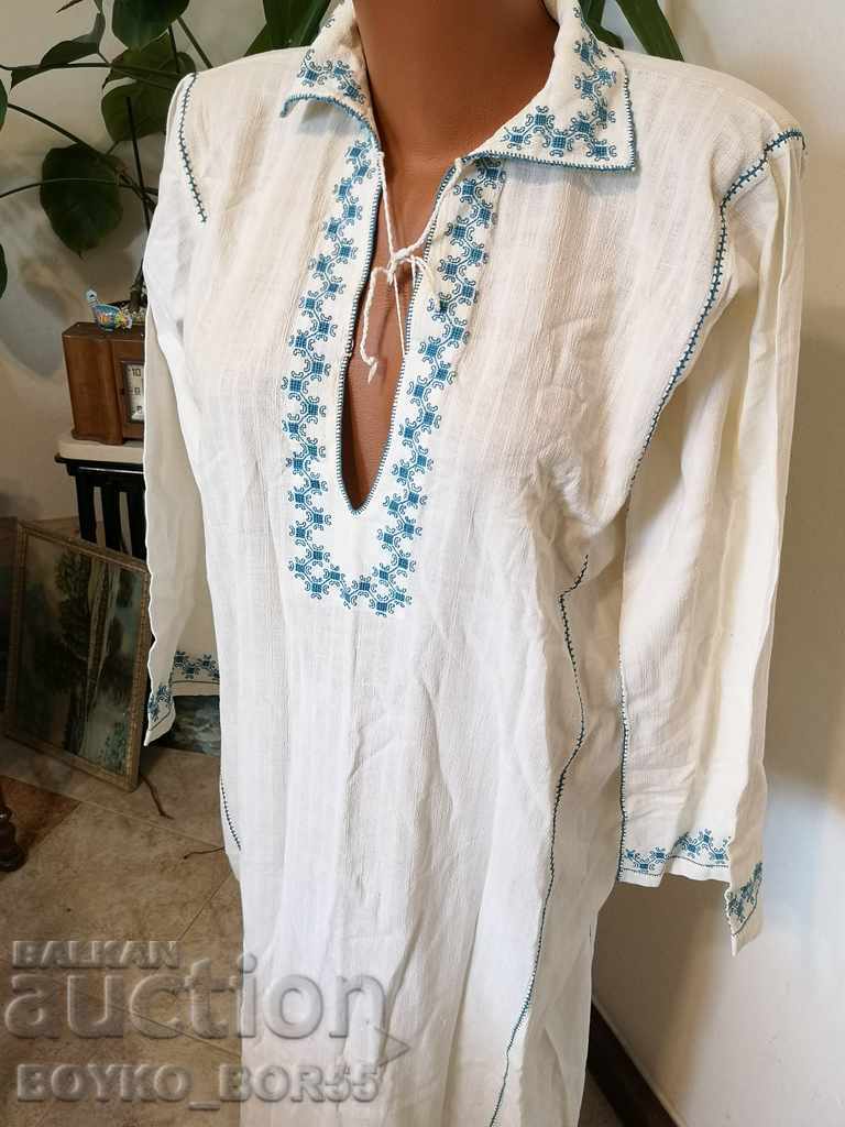Authentic Antique Shirt Dress from Folk Costume