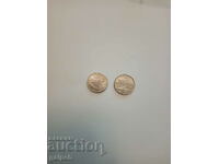 USA COINS - 2 pieces 25 cents ("Quarter") - 2005 - BGN 3.5