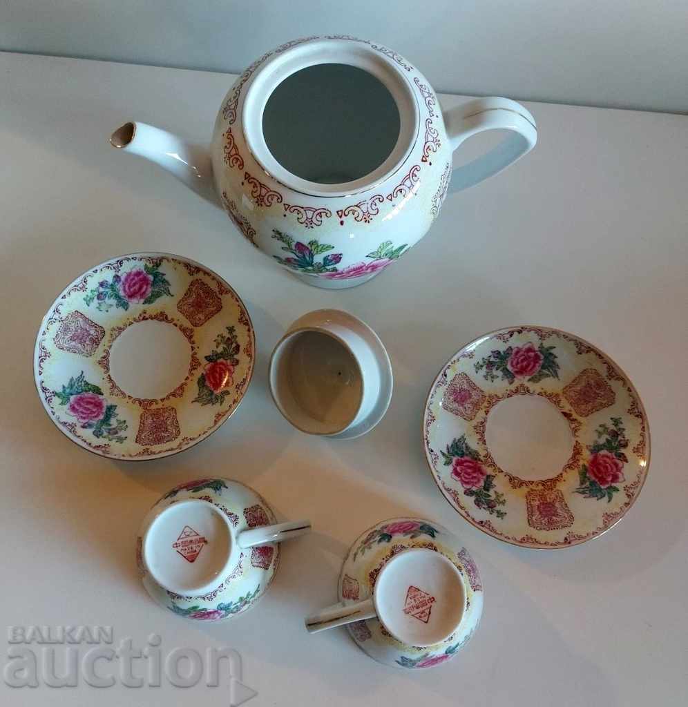 Auction SOC RARE CHINESE PORCELAIN TEA SERVICE COFFEE TEAPOT Auction SOC RARE CHINESE PORCELAIN TEA SERVICE COFFEE TEAPOT