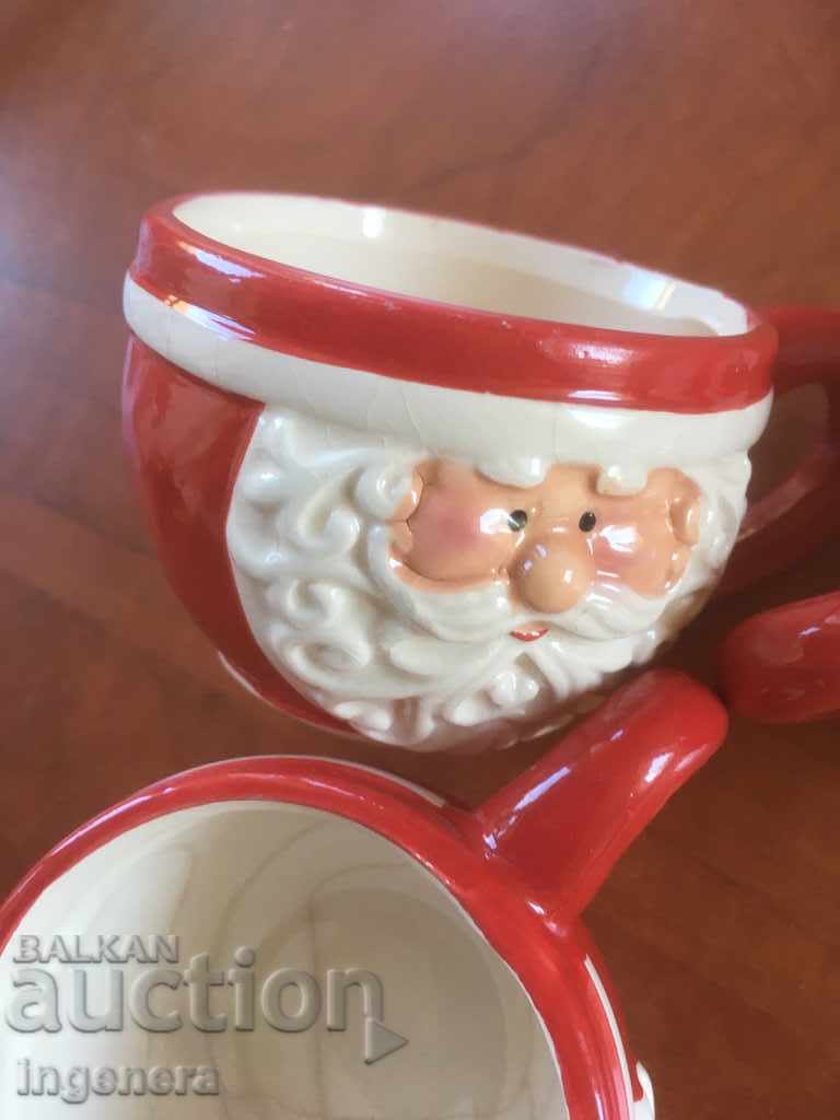 CUP CUP CERAMICS CHRISTMAS 3 PCS - 5 CUP CUP CERAMICS CHRISTMAS 3 PCS - 5