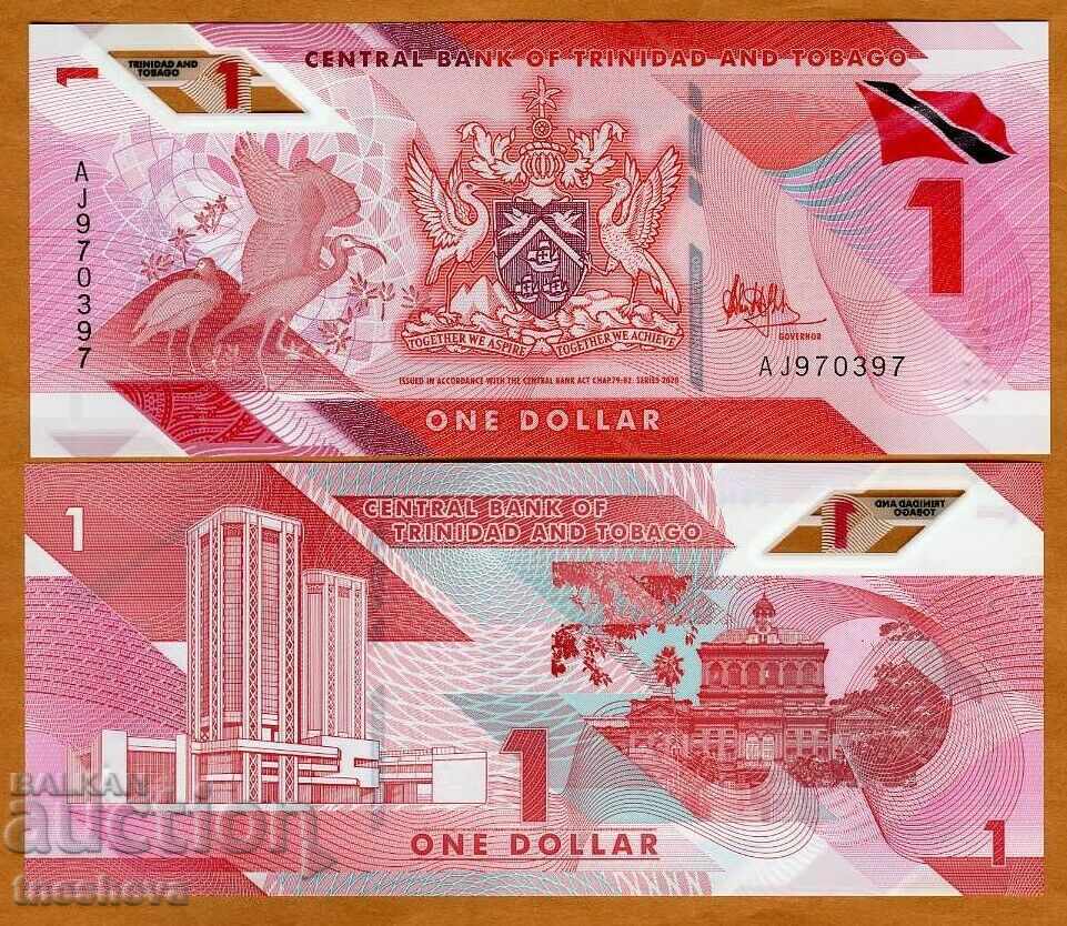 Trinidad și Tobago, 1 USD 2020