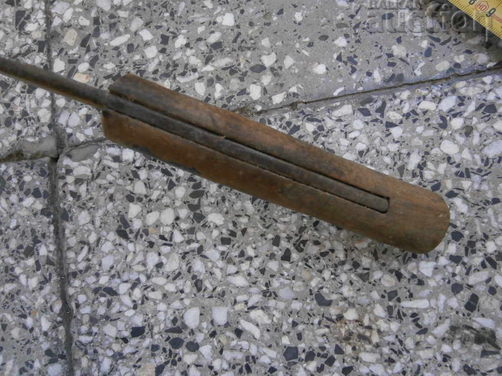 Old forged chopper KNIFE CUTTER blade, wrought iron - 5 Old forged chopper KNIFE CUTTER blade, wrought iron - 5