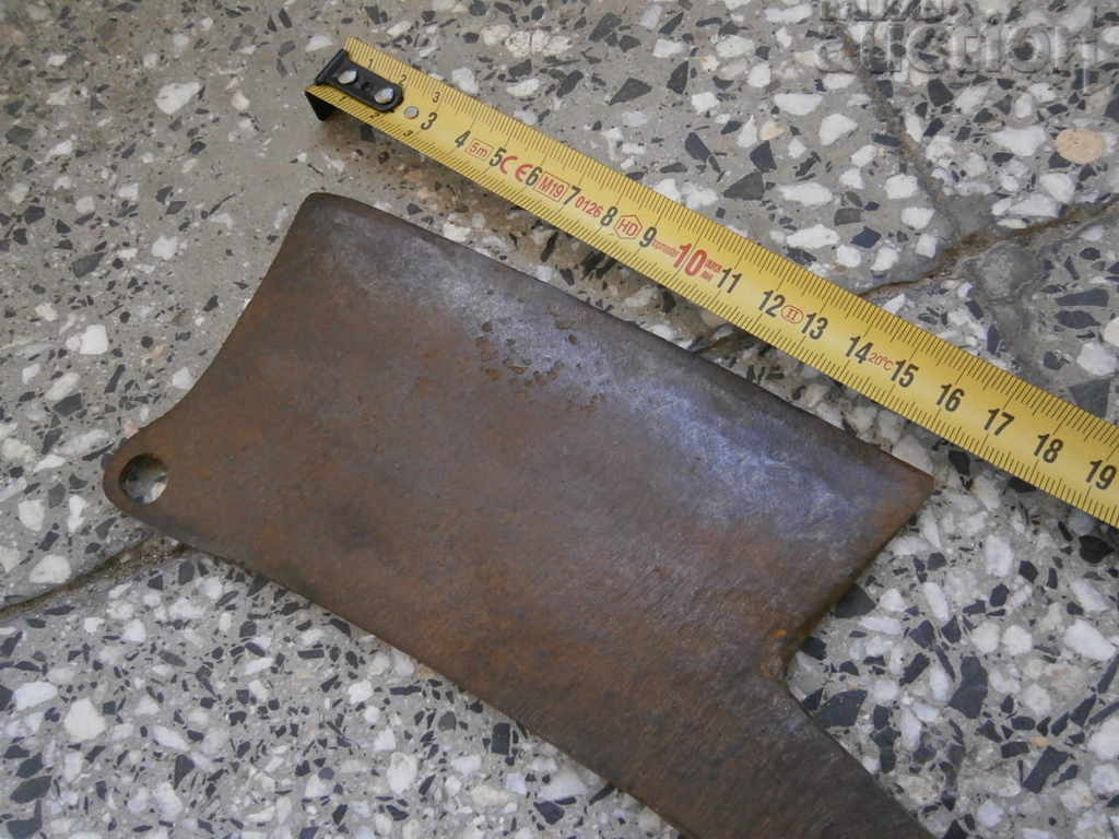 Old forged chopper KNIFE CUTTER blade, wrought iron with price 31.00 BGN | € 15.85 Old forged chopper KNIFE CUTTER blade, wrought iron with price 31.00 BGN | € 15.85