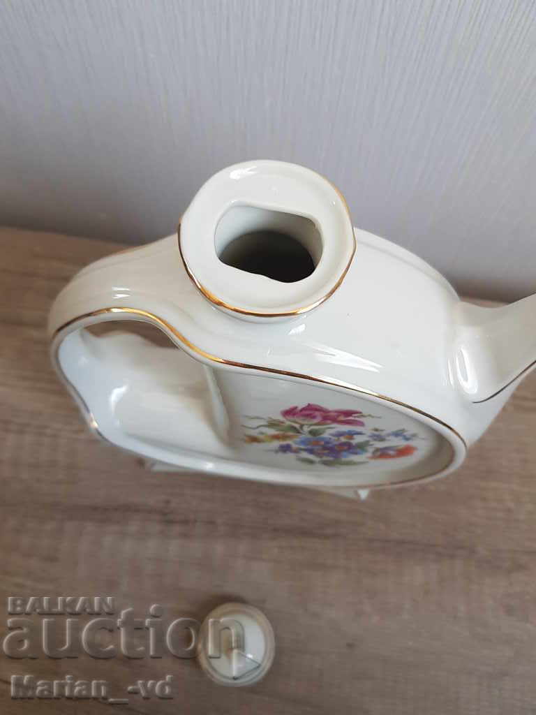 Old porcelain jug for brandy 1968 - 5 Old porcelain jug for brandy 1968 - 5