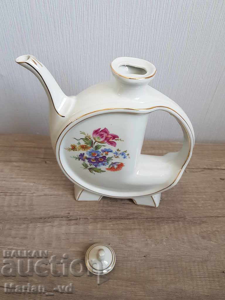 Old porcelain jug for brandy 1968 - 6 Old porcelain jug for brandy 1968 - 6