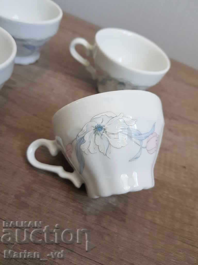 Auction Old Yugoslav porcelain coffee cups Auction Old Yugoslav porcelain coffee cups