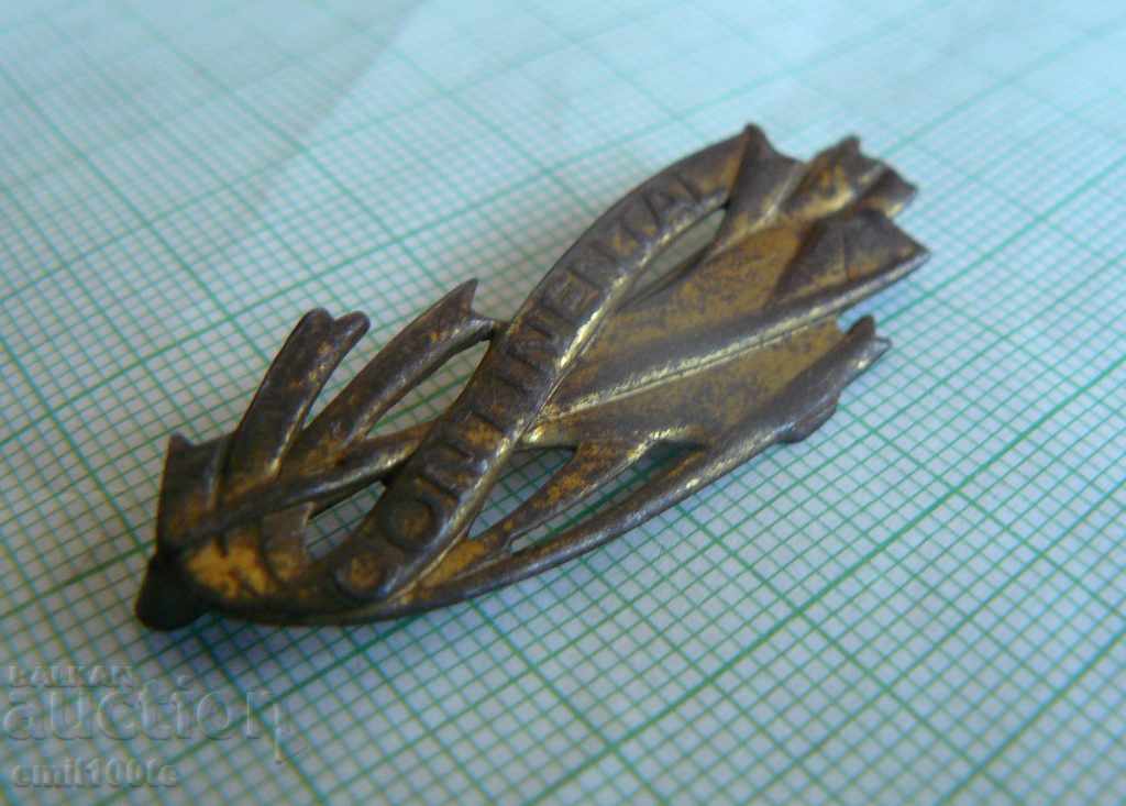 Rare badge - CONTINENTAL airlines Concord with price 10.00 BGN | € 5.11