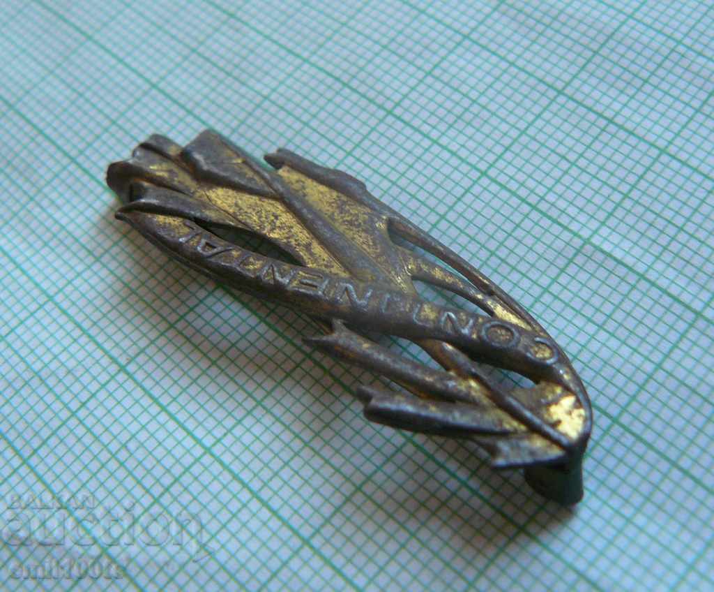 Auction  Rare badge - CONTINENTAL airlines Concord