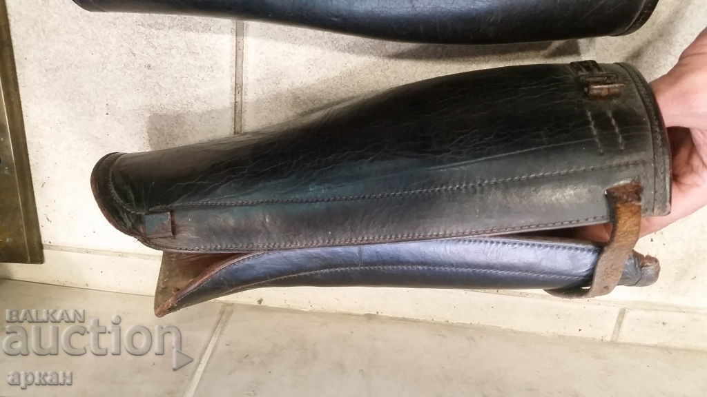 Leather Gaiters - Cavalry Kingdom of Bulgaria - 5 Leather Gaiters - Cavalry Kingdom of Bulgaria - 5