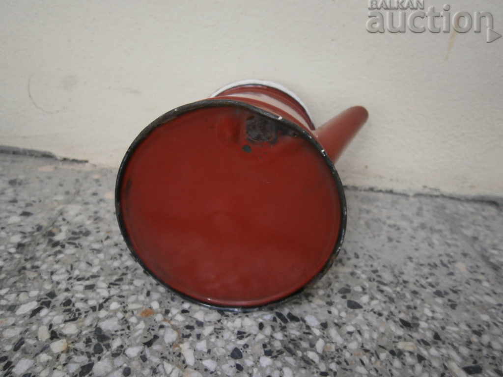 Enamelled teapot from the sauce small dish with enamel 60s - 7 Enamelled teapot from the sauce small dish with enamel 60s - 7