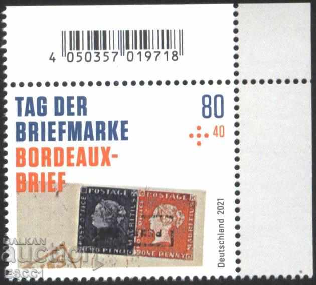 Timbr pur Ziua timbrului poștal 2021 din Germania