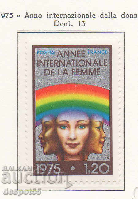 1975. France. International Year of Women.