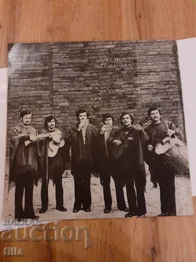 Original plate cover, VIVA CHILLE! INTI - ILLIMANI with price 0.45 BGN | € 0.23 Original plate cover, VIVA CHILLE! INTI - ILLIMANI with price 0.45 BGN | € 0.23