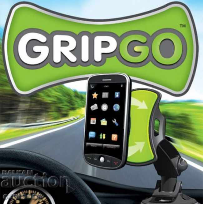 Suport nano universal pentru GSM și GPS GripGo cu preț 5.50 BGN | € 2.81 Suport nano universal pentru GSM și GPS GripGo cu preț 5.50 BGN | € 2.81