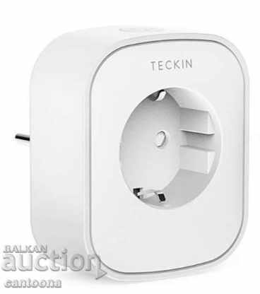 Smart WiFi contact TECKIN SP 22, voice commands Alexa, 16A