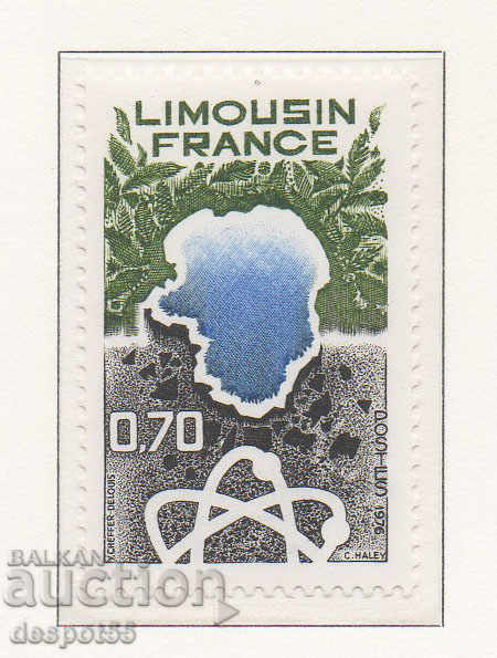 1976. Γαλλία. Περιφέρειες της Γαλλίας, Λιμουζίν.