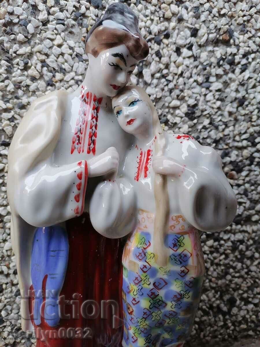 Porcelain figure, plastic, statuette, porcelain, USSR with price 185.00 BGN | € 94.59 Porcelain figure, plastic, statuette, porcelain, USSR with price 185.00 BGN | € 94.59