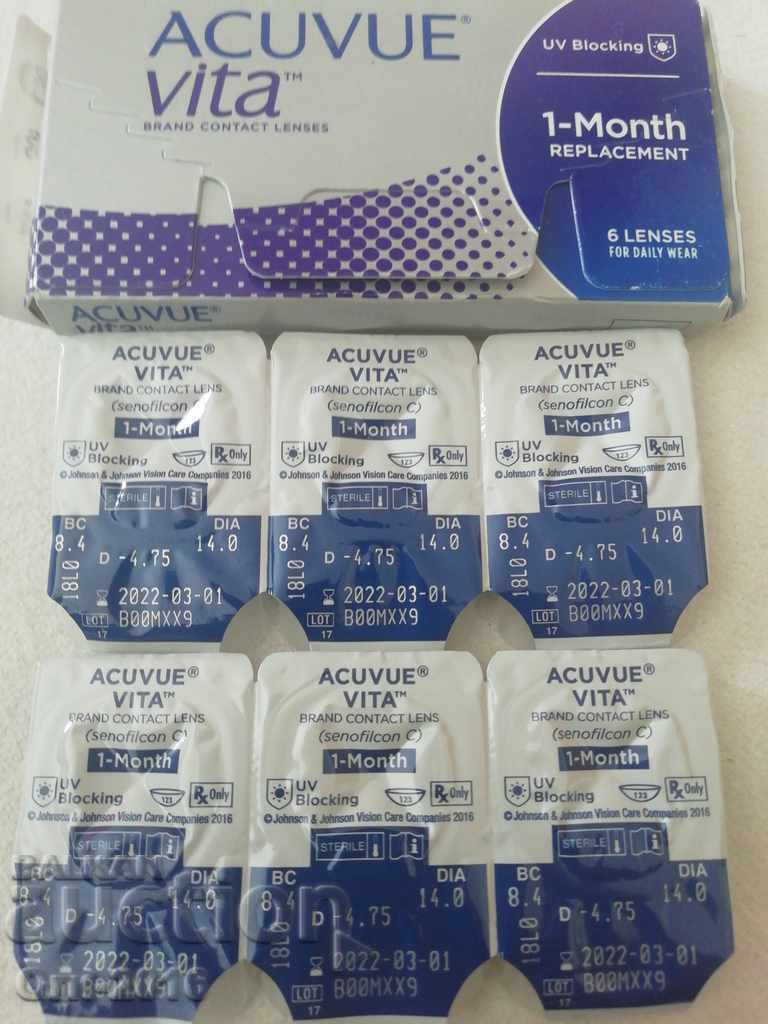 Φακοί επαφής ACUVUE VITA - 6