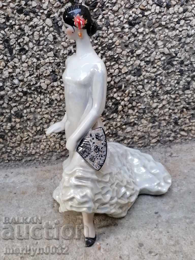 Porțelan figura sculptură, figurine, porțelan, URSS