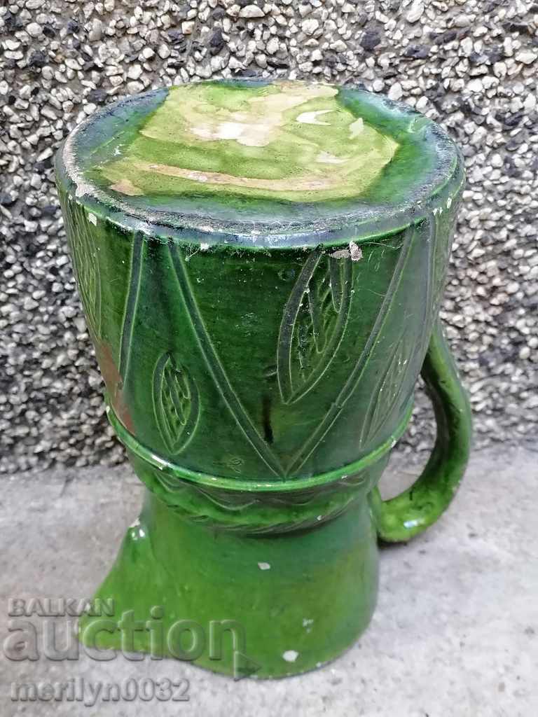 Auction Old pottery, clay pot, late 19th century Auction Old pottery, clay pot, late 19th century