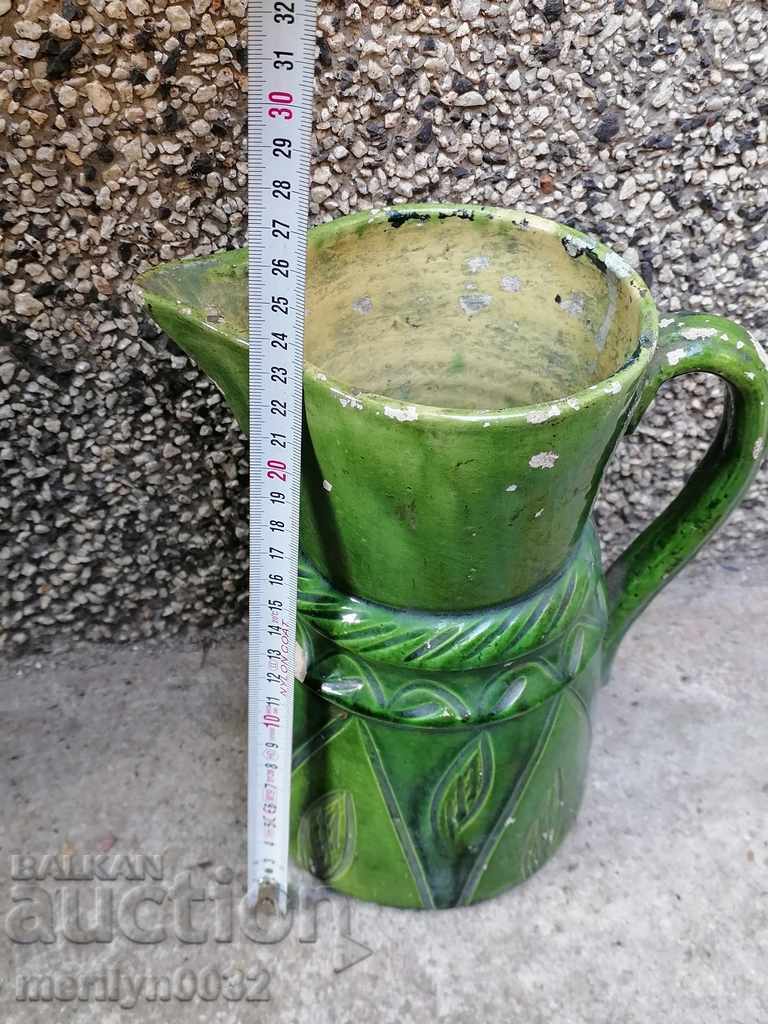 Delivery of Old pottery, clay pot, late 19th century Delivery of Old pottery, clay pot, late 19th century