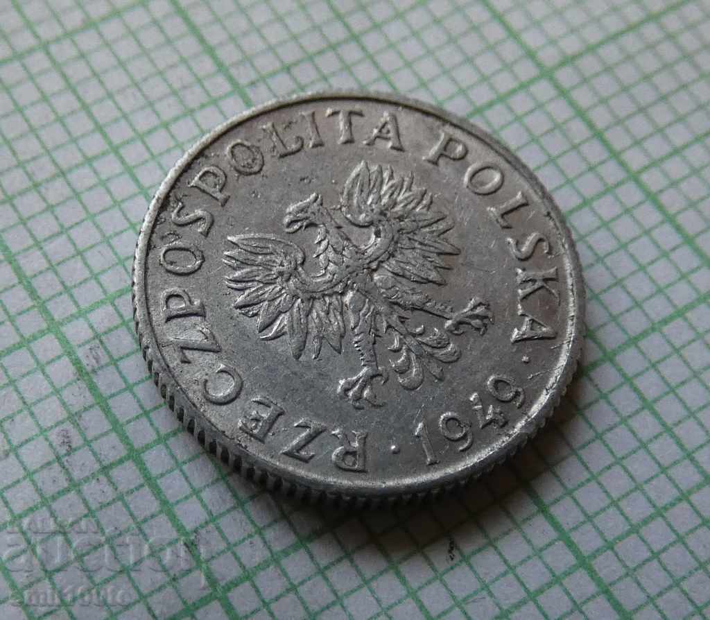 1 groschen 1949 Polonia - 5